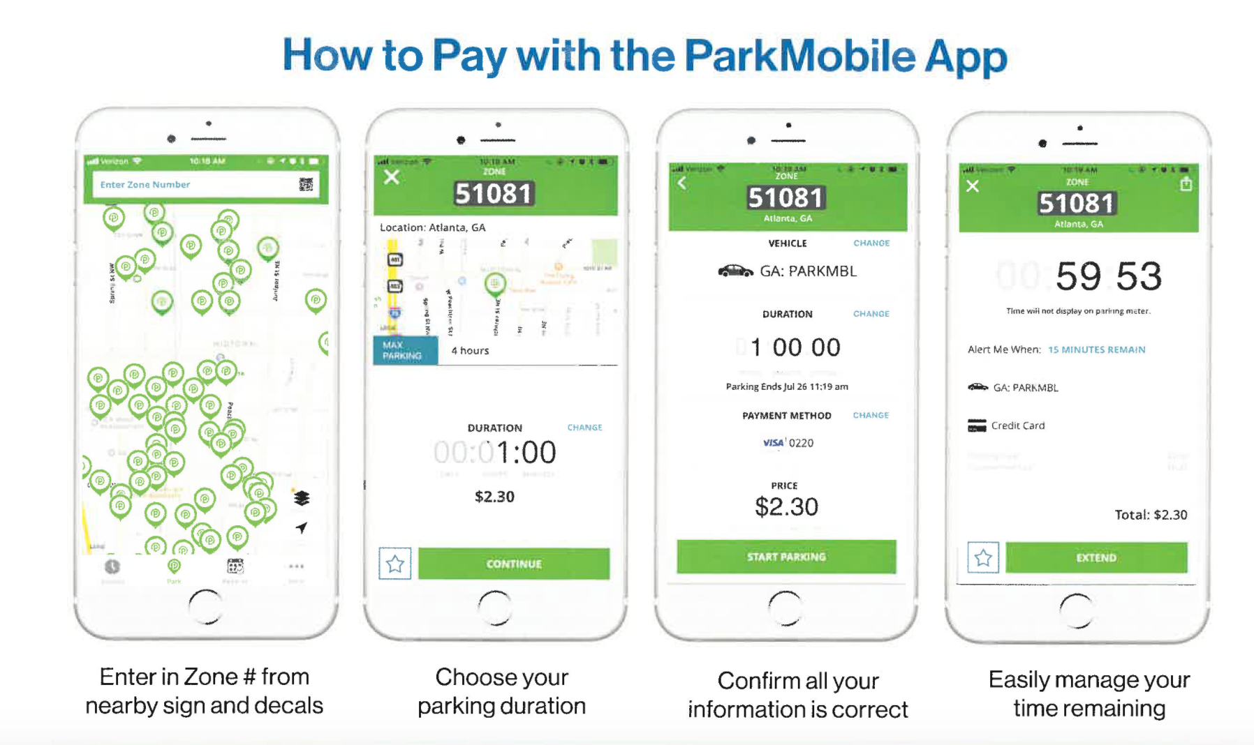 How to Pay with Park Mobile
